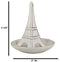 Pretty France Paris Eiffel Tower Decorative Ceramic Jewelry And Ring Holder Dish