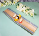 Ao Nagashi Collection Large 16.5" Elongated Rectangular Wavy Serving Platter