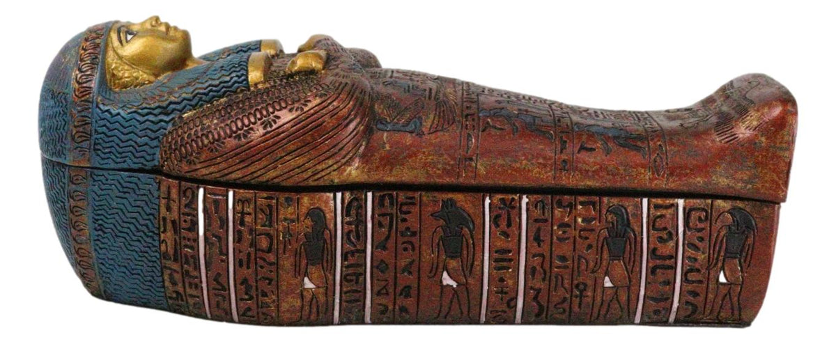 Egyptian Maatkare Hatshepsut The Great Royal Queen Sarcophagus With Mummy Set