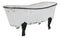 Western Country Rustic Metal Freestanding Bathtub Replica Decor 10"L