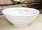 Set Of 6 Modern Yukino Hana Snowflakes Melamine Soup Pasta Salad Bowls 26oz