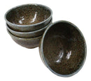Set Of 4 Japanese Sunaji Kairagi Porcelain Small Rice Soup Appetizer Bowls 11oz