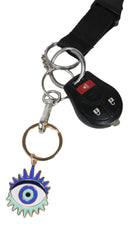 Set Of 2 Wicca New Age Metaphysical All Seeing Eye Of Protection Keychain Charms