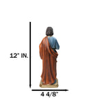Apostle Of Jesus Martyr Saint Simon The Zealot With Long Saw Figurine 12" Series