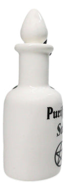 Magic Potion Bottles Purifying Salt And Banishing Pepper Ceramic Shakers Set
