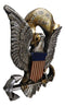 Patriotic United States Navy Bald Eagle Flag Crest Ship Anchor Wall Decor Plaque