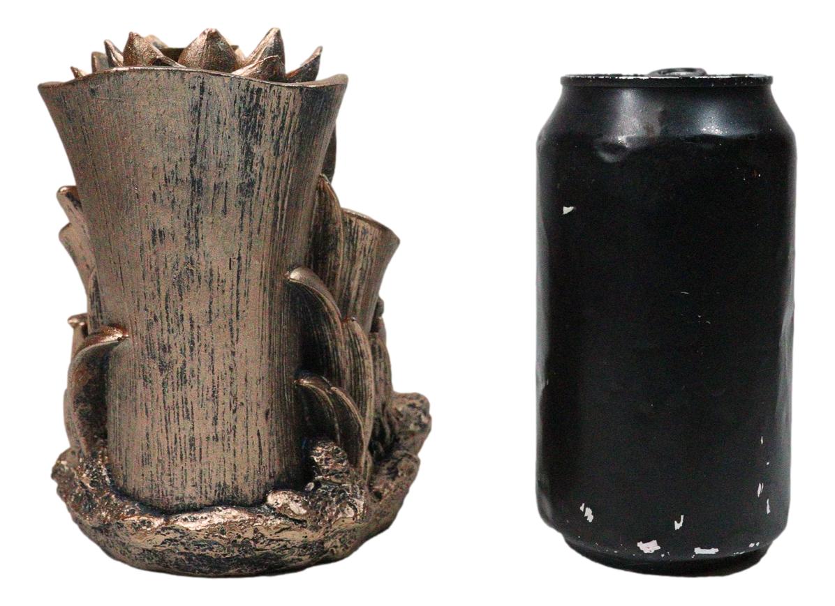Meditating Buddha Gautama Sitting On Lotus Padma Backflow Cone Incense Burner