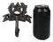 Set Of 2 Cast Iron Rustic Western Cowboy Lone Star Horseshoe Coat Hat Wall Hooks