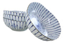 Pack Of 4 Fubuki Tokusa Made In Japan Round Flair Deep Plates Shallow Bowls 36oz