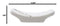 Pack Of 6 Frostflakes Yukino Hana Collection Porcelain Chopsticks Hashioki Rest