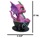 Ruth Thompson Artisan Coffee with Andi Drake Wyrmling Dragon In Cup Figurine