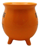 Wicca Magic Orange Stirring Up Trouble Cauldron Ceramic Mug With Handle 16oz