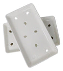 Pack Of 6 White Neta Zara Sushi Case Sashimi Plates With Drip Holes 8.5" By 5"