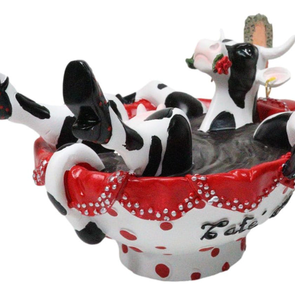 Cow Parade Cafe Ole Latin Culture Coffee Cup Bathing Cow