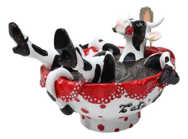 Cow Parade Cafe Ole Latin Culture Coffee Cup Bathing Cow