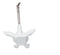 Set Of 6 Antique White Sea Turtles Ocean Marine Wall Hanger Decor Tree Ornaments