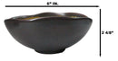 Pack Of 6 Green Midori Kannyu Porcelain Irregular Shaped Small Rice Bowls 10oz