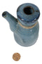 Pack of 6 Porcelain Cool Blue Soy Sauce Vinegar Condiment Dispenser Flask 7oz