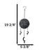 Dark Wicca Occultism Seal of Lilith Moon Sigil Spiral Wall Hanging Decoration