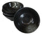 Pack Of 5 Charcoal Grey Tone Hakumu Collection Large Ramen Soup Dinner Bowl 40oz