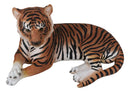 Large Royal Bengal Tiger Resting Gracefully 15.5" Long Statue Home Garden Decor
