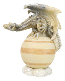 Solar Galaxy Planet Saturn Terrestrial Guardian Brown Sand Dragon Figurine
