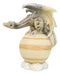 Solar Galaxy Planet Saturn Terrestrial Guardian Brown Sand Dragon Figurine