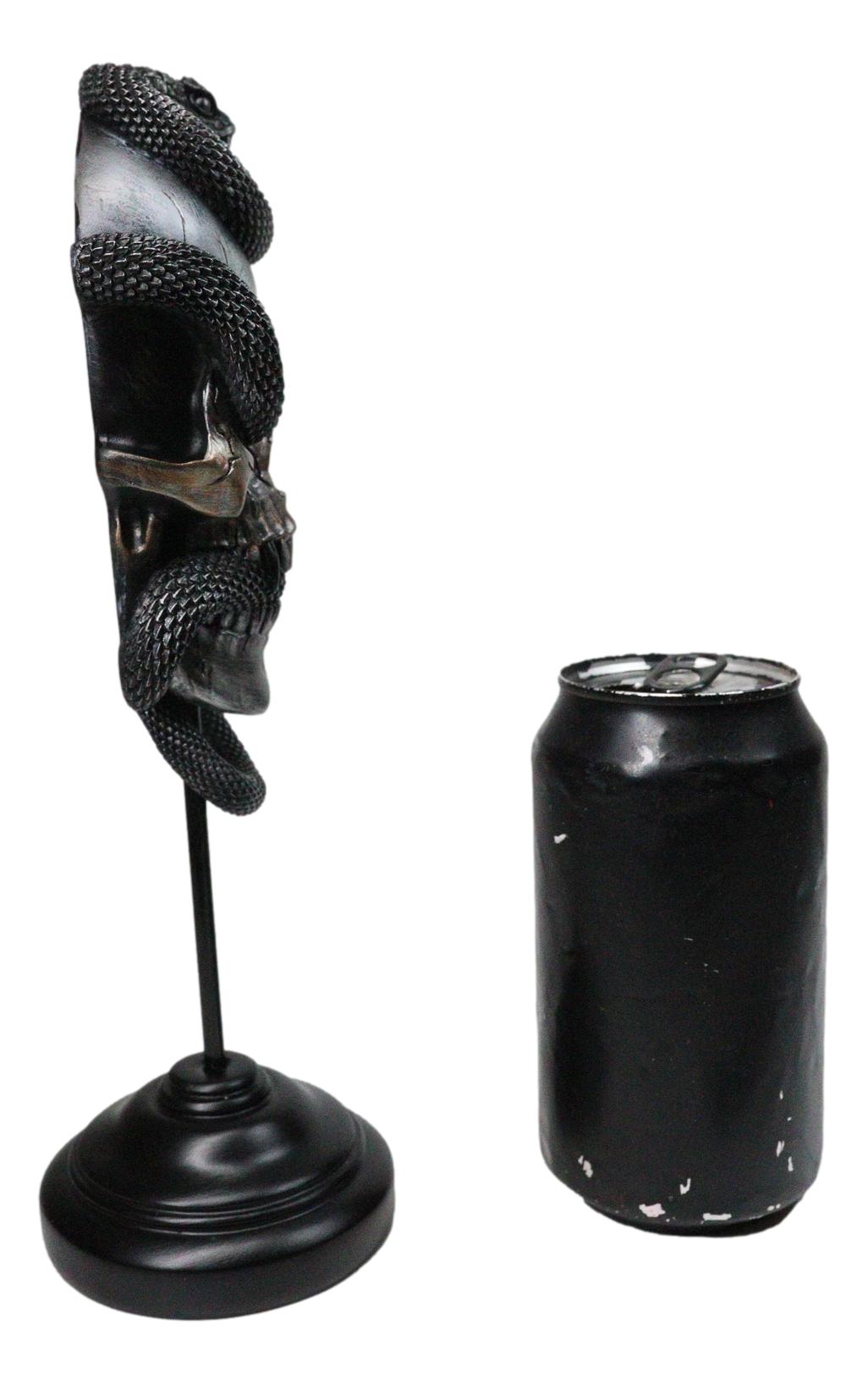 Cult Of Canaan Serpent Skull Masque Ornament On Pole Stand Or Wall Sculpture