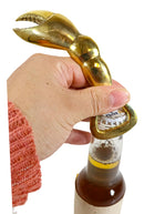 Solid Brass Nautical Marine Cajun Lobster Claw Hand Beer Bottle Cap Opener