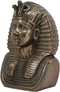 Ebros Egyptian Pharaoh King Tut and Queen Nefertiti Bust Set of Two Figurine