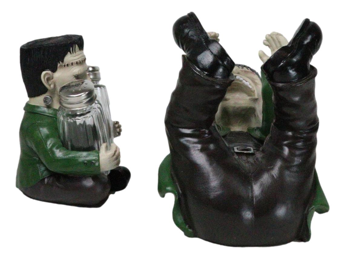 Dr Victor Frankenstein Wine Holder And Salt Pepper Shakers Holder Figurine Set