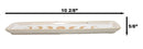 Cream White Ceramic Celestial Astrology Moon Phase Incense Catcher Holder Dish