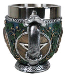 Celtic Triple Moon Goddess Maiden Mother Crone Ivy Leaves Wiccan Teacup Mug 10oz