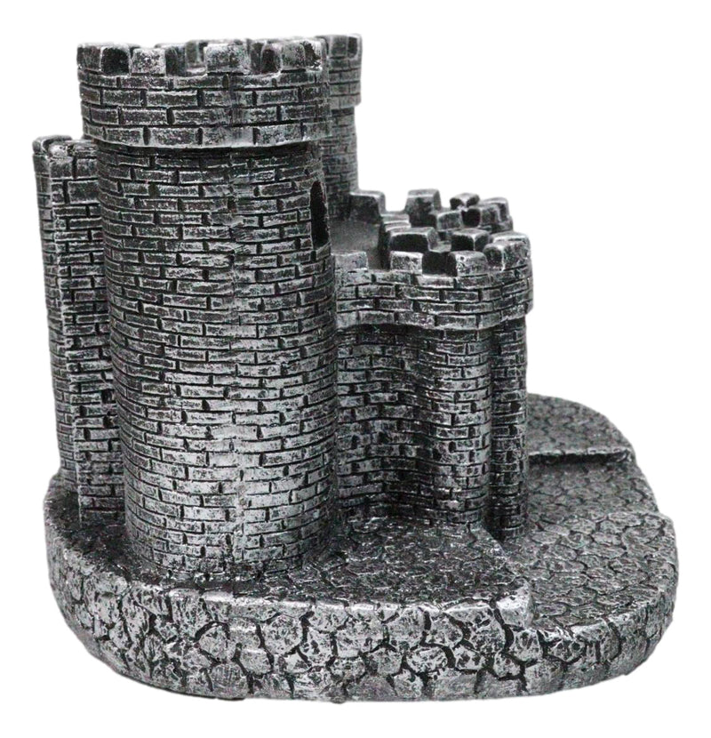 Gothic Medieval Windsor Stonewall Castle Fortress Miniature Display Stand 5"H