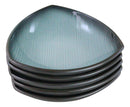 Set Of 5 Seikai Blue Sky Stars Appetizer Salad Triangular Deep Serving Plates