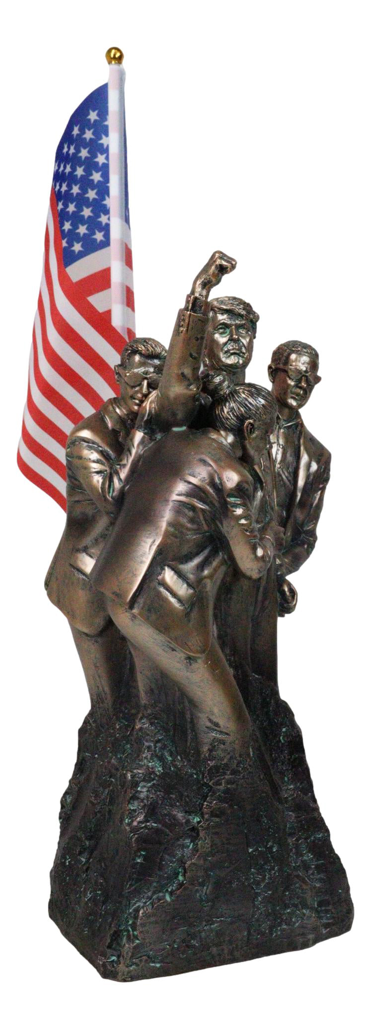 USA President Donald Trump Raising Right Fist Fight! Butler Rally MAGA Figurine