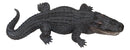 Grand Scale Realistic Nile Crocodile Baring Razor Sharp Teeth Garden Statue 30"L