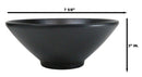 Pack Of 6 Black Silk Melamine Ramen Pho Soup Salad Pasta Large Bowls 32oz
