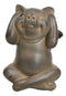 Rustic Country Angel Winged Pigs in See Hear Speak No Evil Poses Figurines Set
