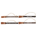 Halloween Novelty Witchcraft Witch Broomsticks Funny Signs Ornaments Pack Of 4