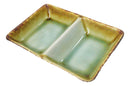 Pack Of 6 Midori Kannyu Ceramic Double Partition Sauce Condiment Dishes 4oz