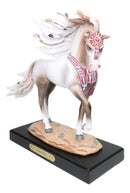 Tribal Navajo Painted Sky Feather Horse Western Decor Figurine By Laurie Prindle - Ebros Gift