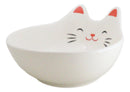 Pack Of 4 Maneki Neko Lucky Cat Small 4.75" D Appetizer Coupe Plate Dish Bowls