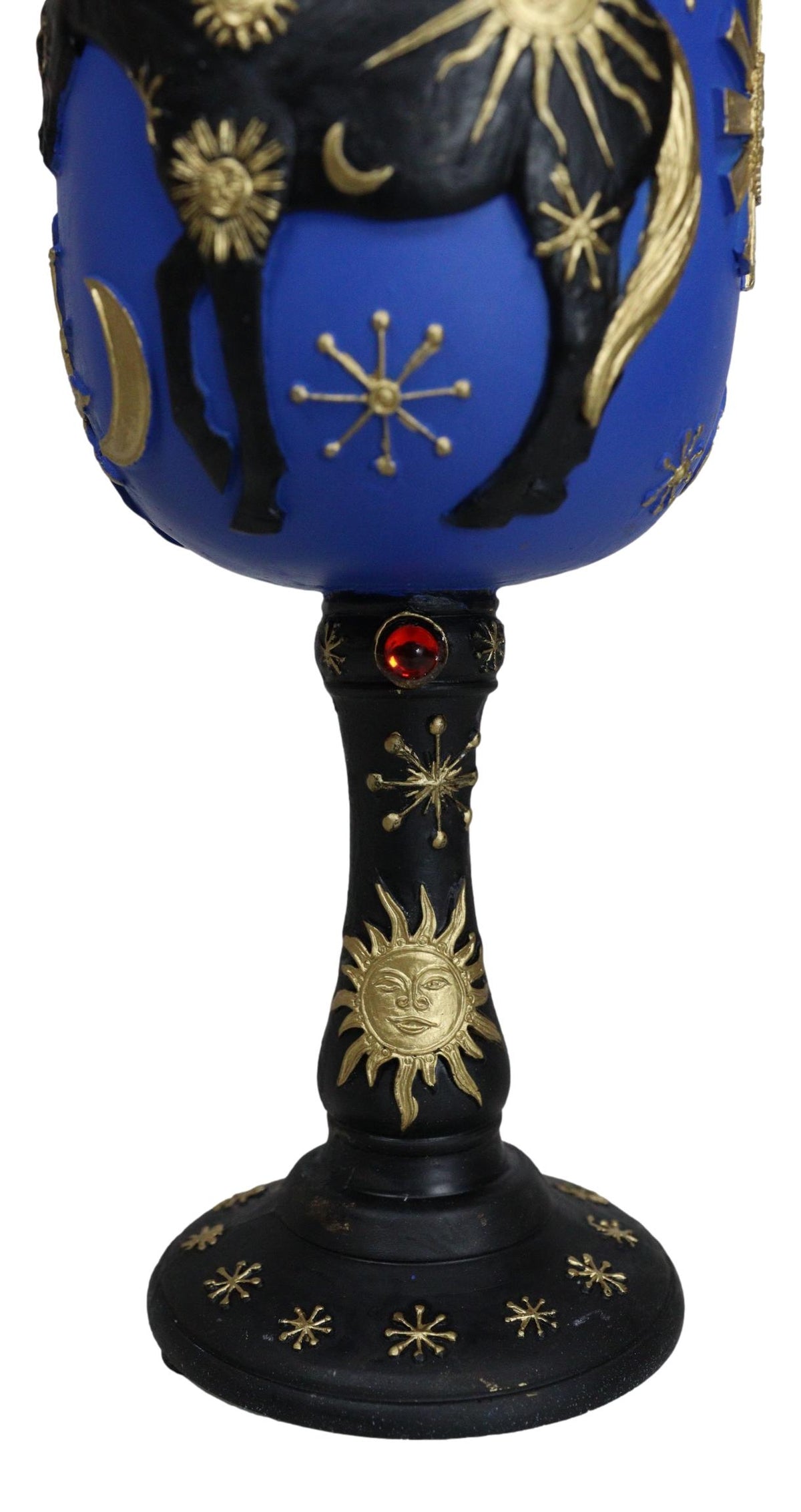 Trail Of Painted Ponies Sky Of Enchantment Celestials Sun Moon Horse Wine Goblet