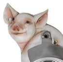 Rustic Western Farm Babe Swine Pig Rear Butt Backside Wall Bottle Cap Opener