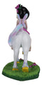 Lady Of Enchantment Pink Sweet Betty Boop Fairy With Rainbow Unicorn Figurine