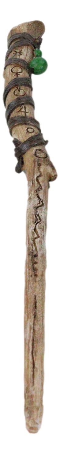 Magic Rune Sacred Symbols Talisman Cosplay Wand 13" Accessory Costume Prop