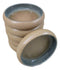 Pack of 6 Ao Nagashi River Round Appetizer Salad Banchan Deep Dish Plates 5"D