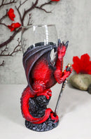 Ruth Thompson Elemental Dragon Widow Blade Sword Glass Wine Goblet Chalice Cup