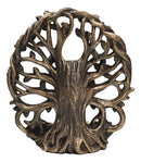 Mysterious Forest Celtic Greenman Dryad Tree Of Life Backflow Incense Burner